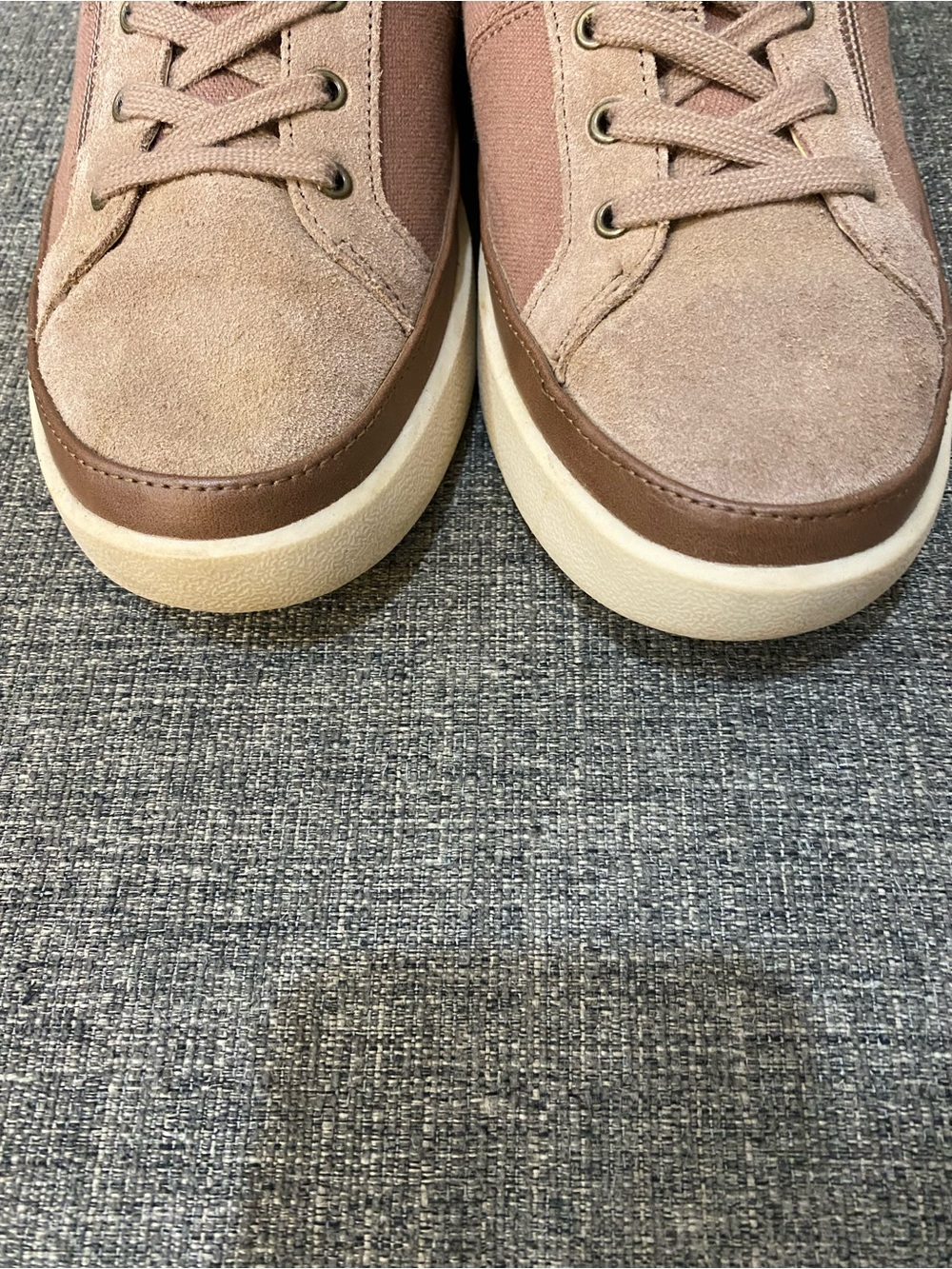 Vionic Mayra Suede & Canvas Lace-Up Sneakers Women’s Size 7.5 - Picture 3 of 11